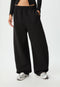 STRADIVARIUS PLUSH BARREL TROUSERS